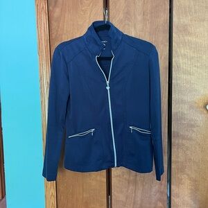 HeartSoul Navy Blue Scrub Jacket